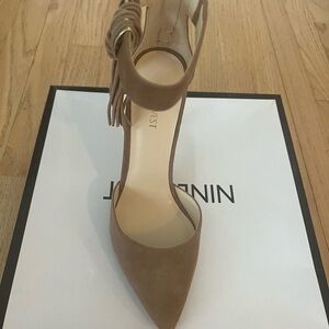 Light Brown High Heel Women's Shoes